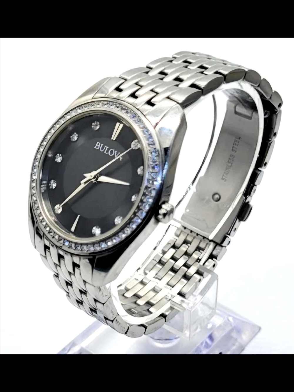 Bulova Classic Crystal Ladies Watch (Model 96L317)
